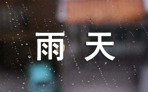 蕭瑟秋雨天的偶遇500字作文（精選17篇）