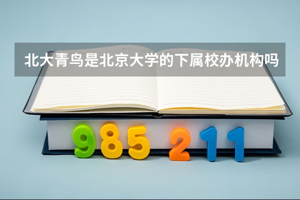 北大青鳥是北京大學(xué)的下屬校辦機(jī)構(gòu)嗎？