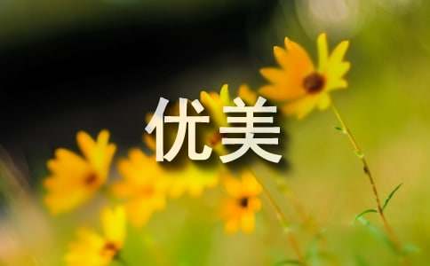 優(yōu)美語(yǔ)段摘抄170段